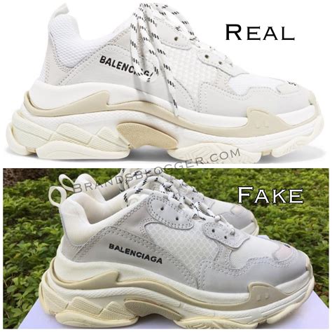 balenciaga shoes triple s original vs fake|real balenciaga triple s sneakers.